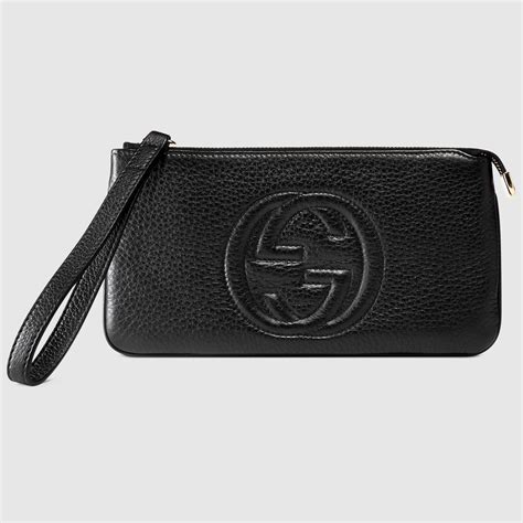 gucci soho patent leather wristlet|Gucci handbags for women.